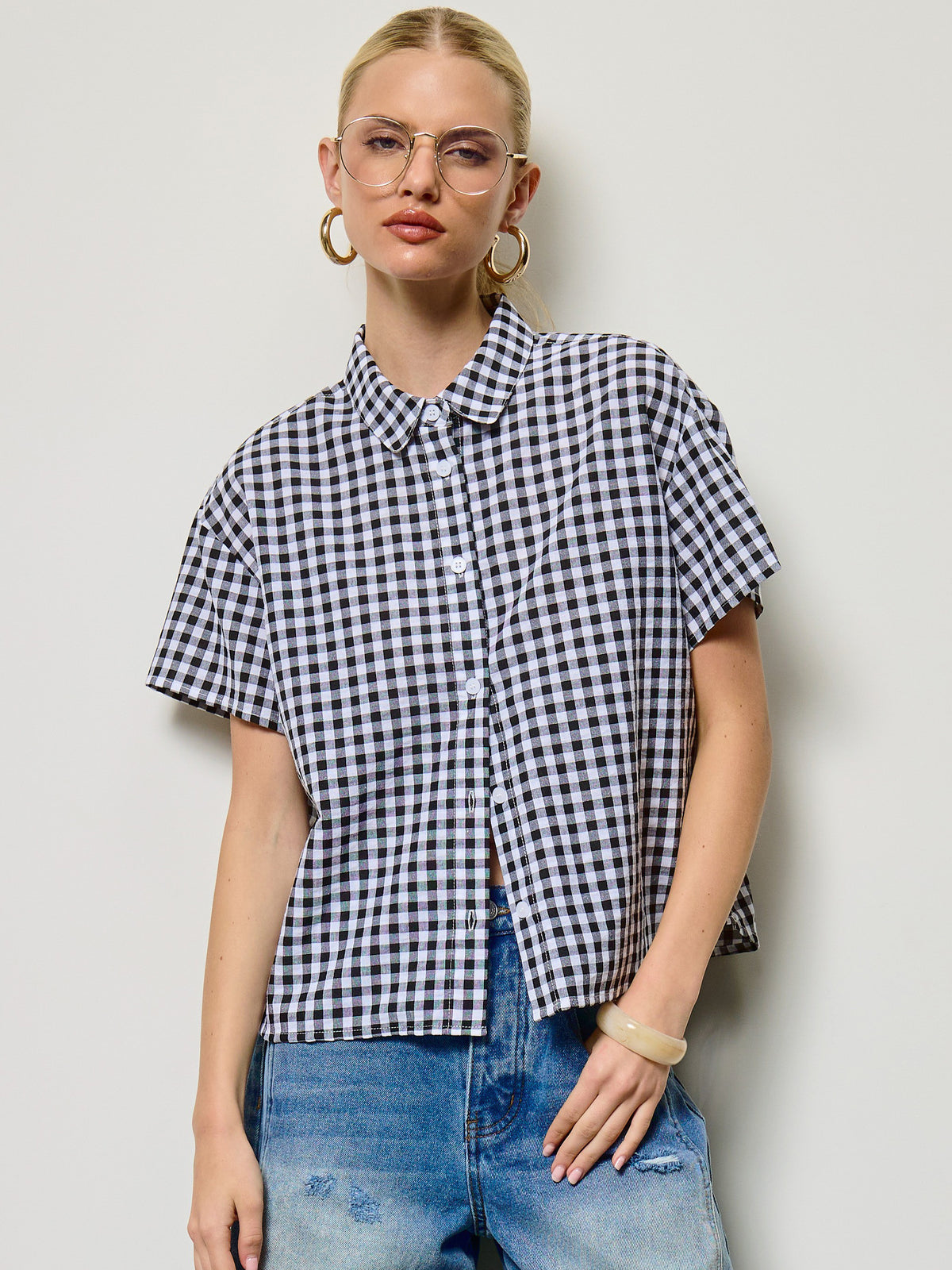 Women's Lauren Button Top