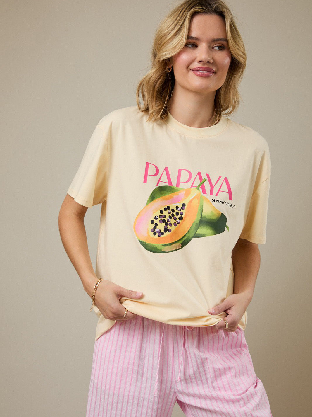 Women's Papaya Tee