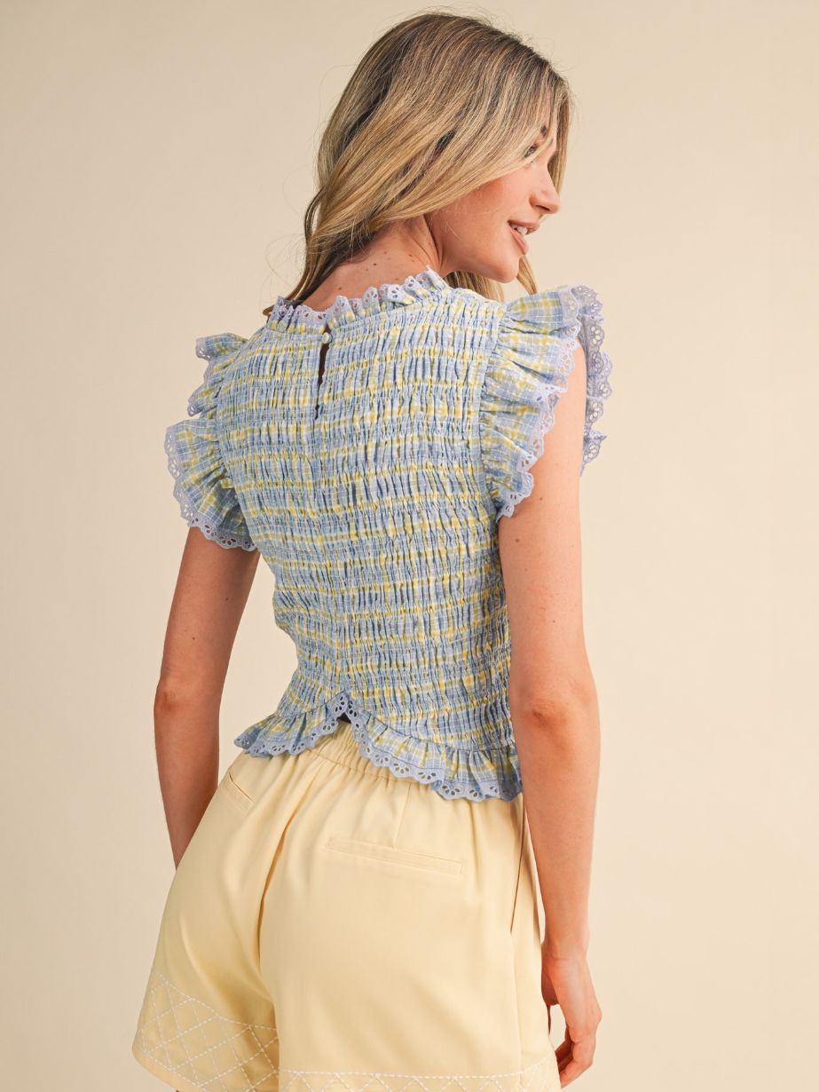 Women's Checker Top