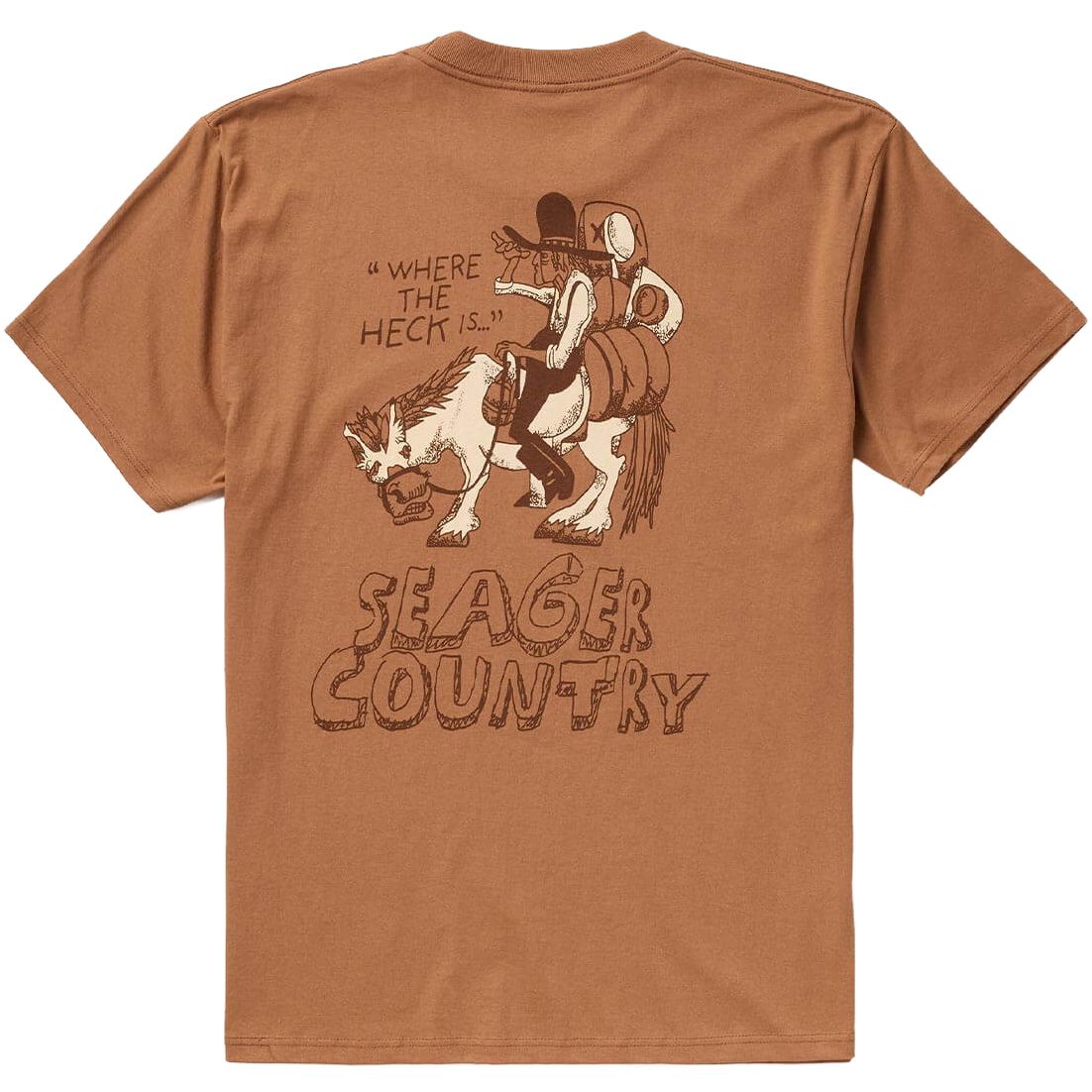 Men's Seager Donde S/S Brown Sugar Tee