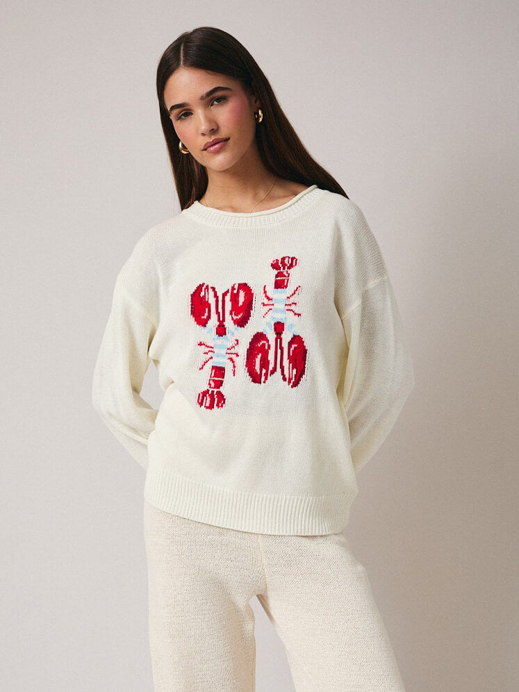 Women's Lobster Sweater