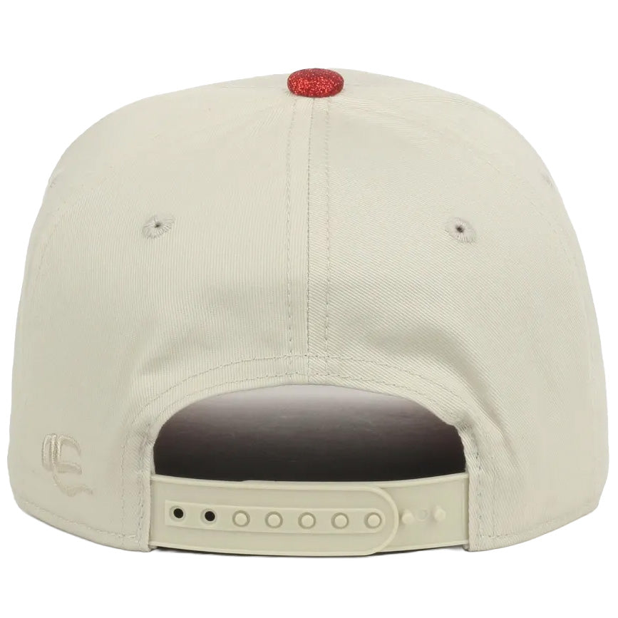 Women's Two-Tone 5-Panel Glitter Cap