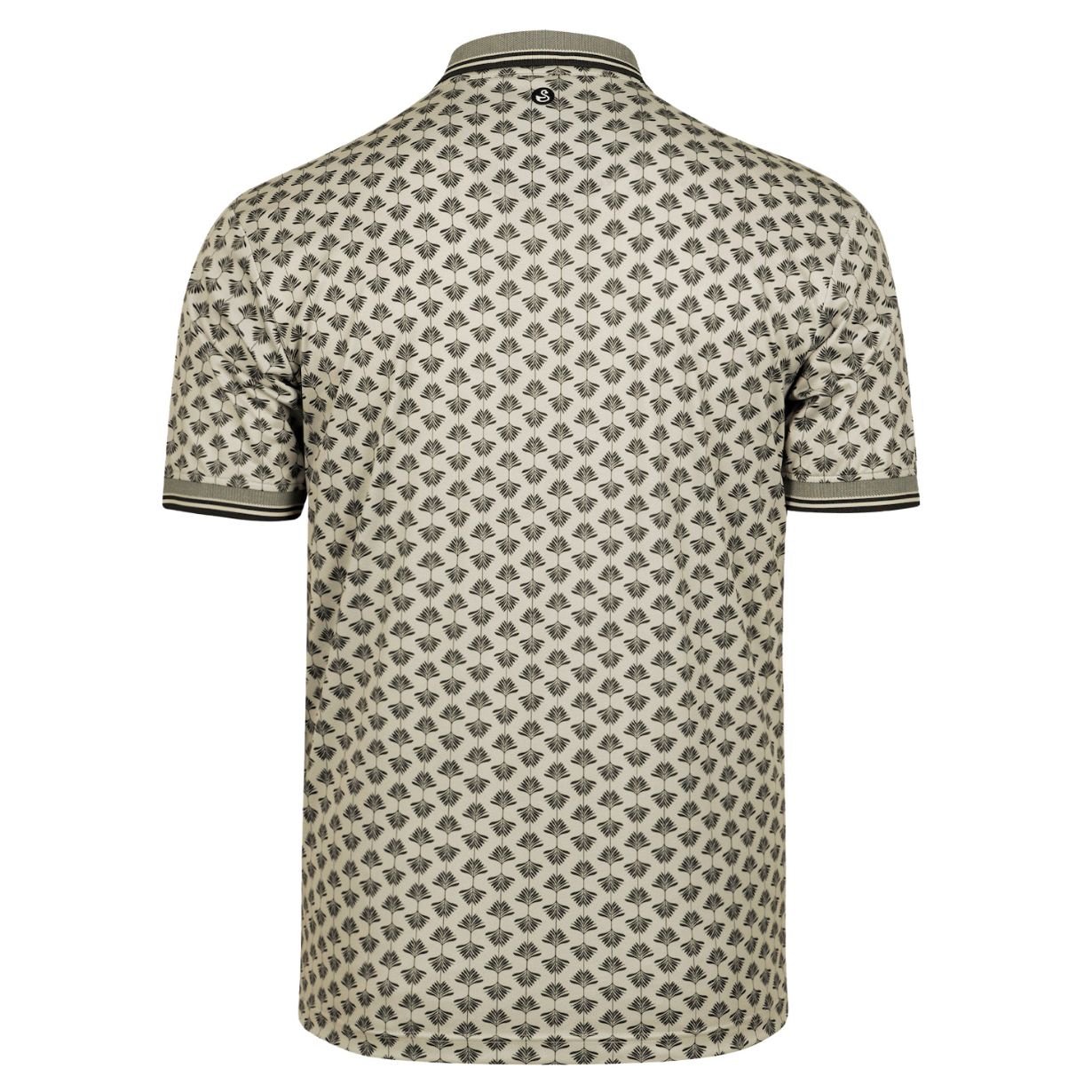 Men's Swannies Black Swan Reign Polo
