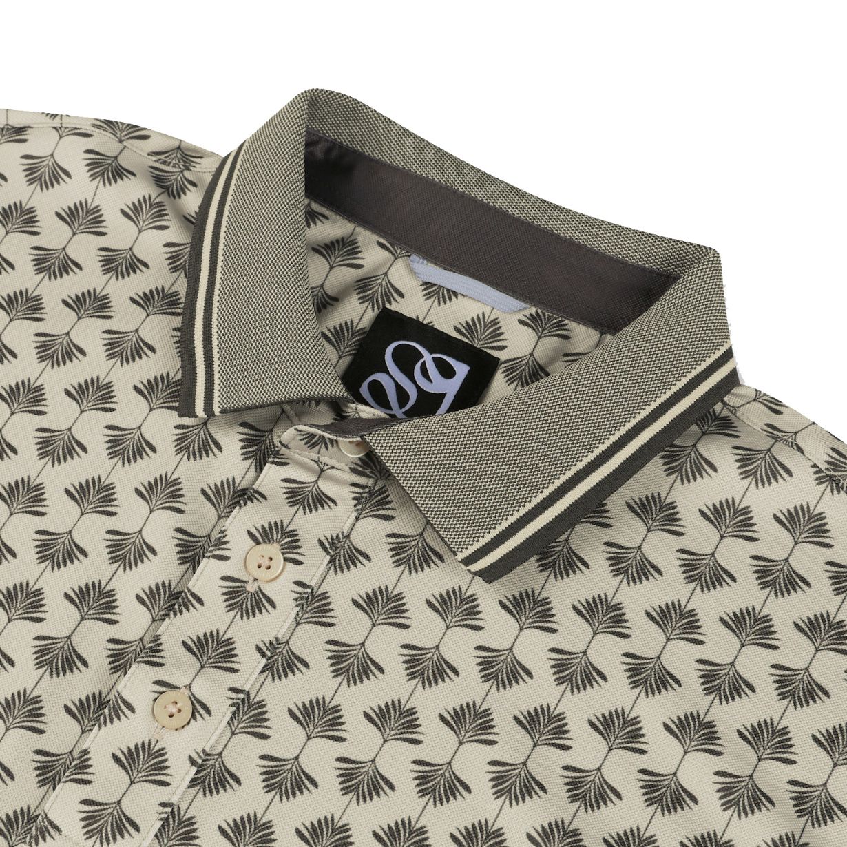Men's Swannies Black Swan Reign Polo