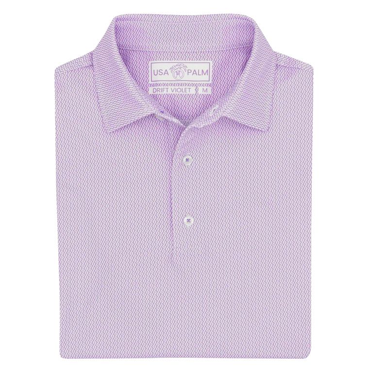 Men's USA Palm Luxe Polo