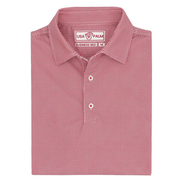 Men's USA Palm Luxe Polo