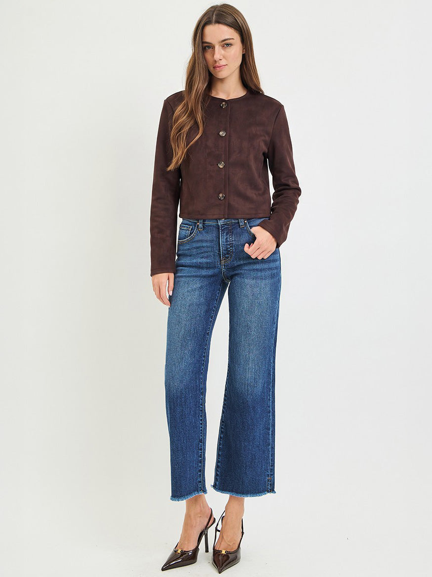 Women's Tummy Control Crop Jean