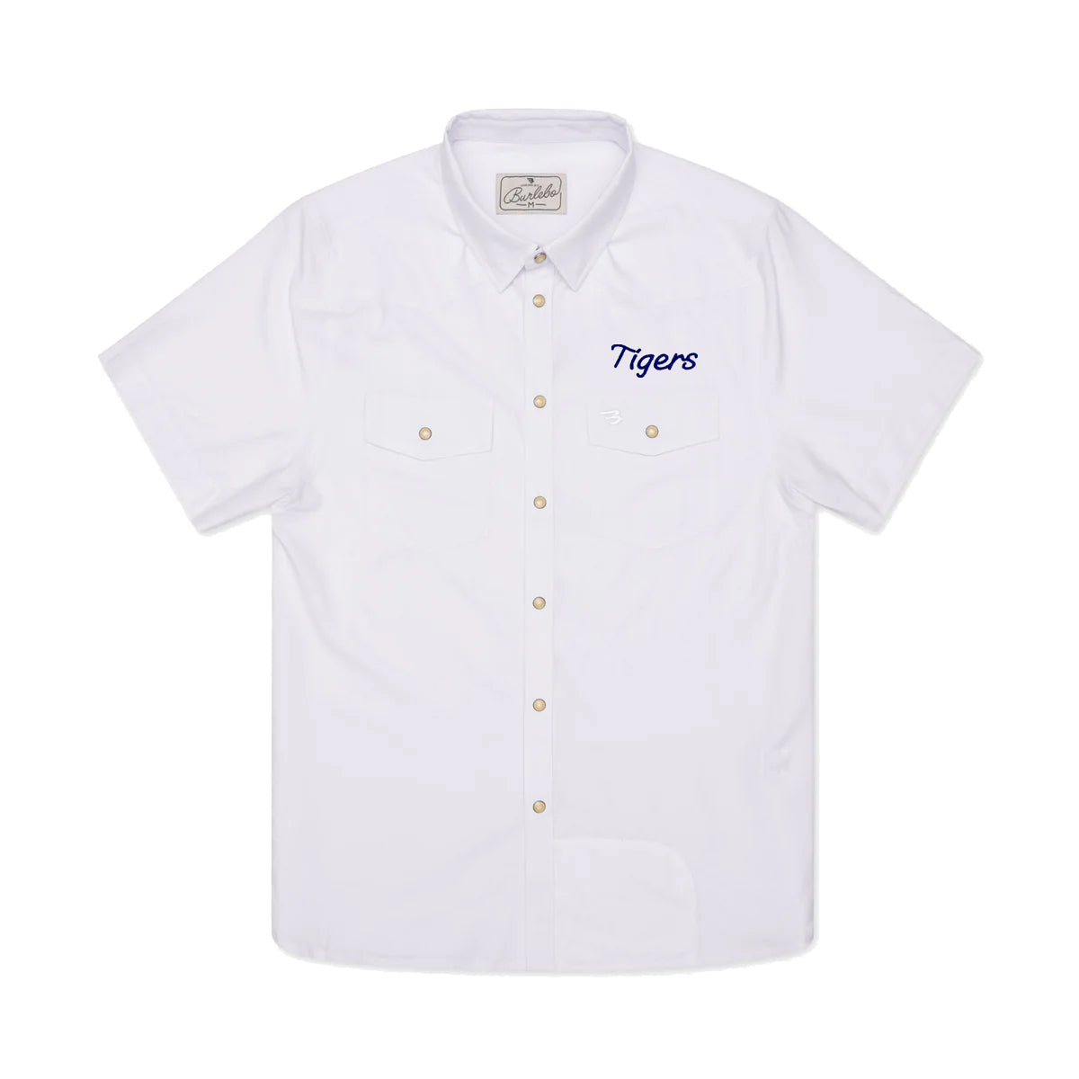 Men's Burlebo Tigers Western S/S Shirt