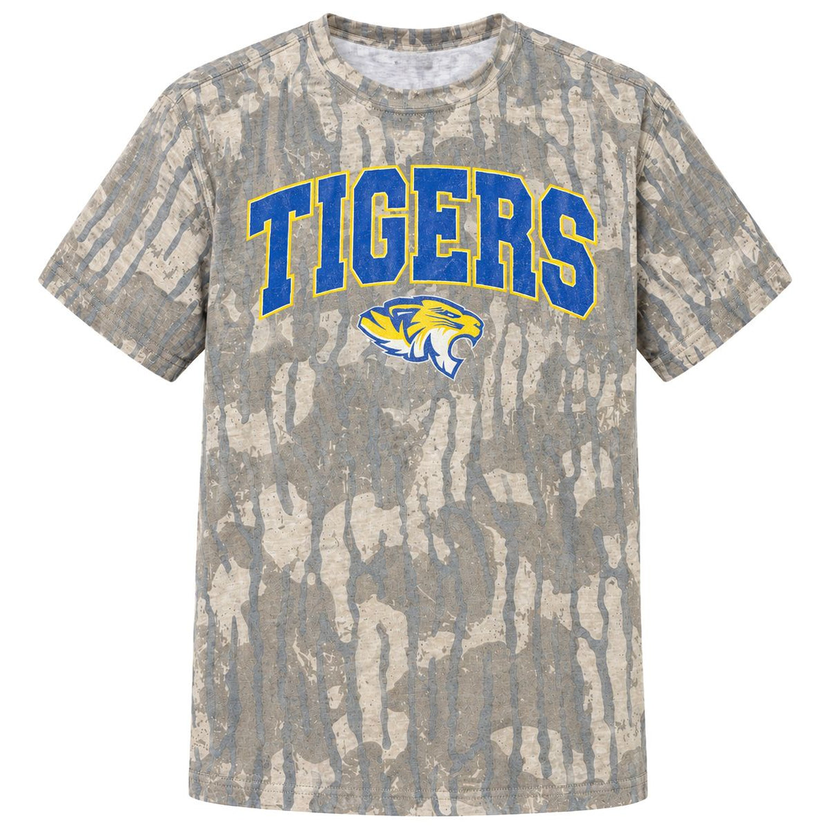 Adult QuarterFour Frenship Tigers Camo S/S Tee