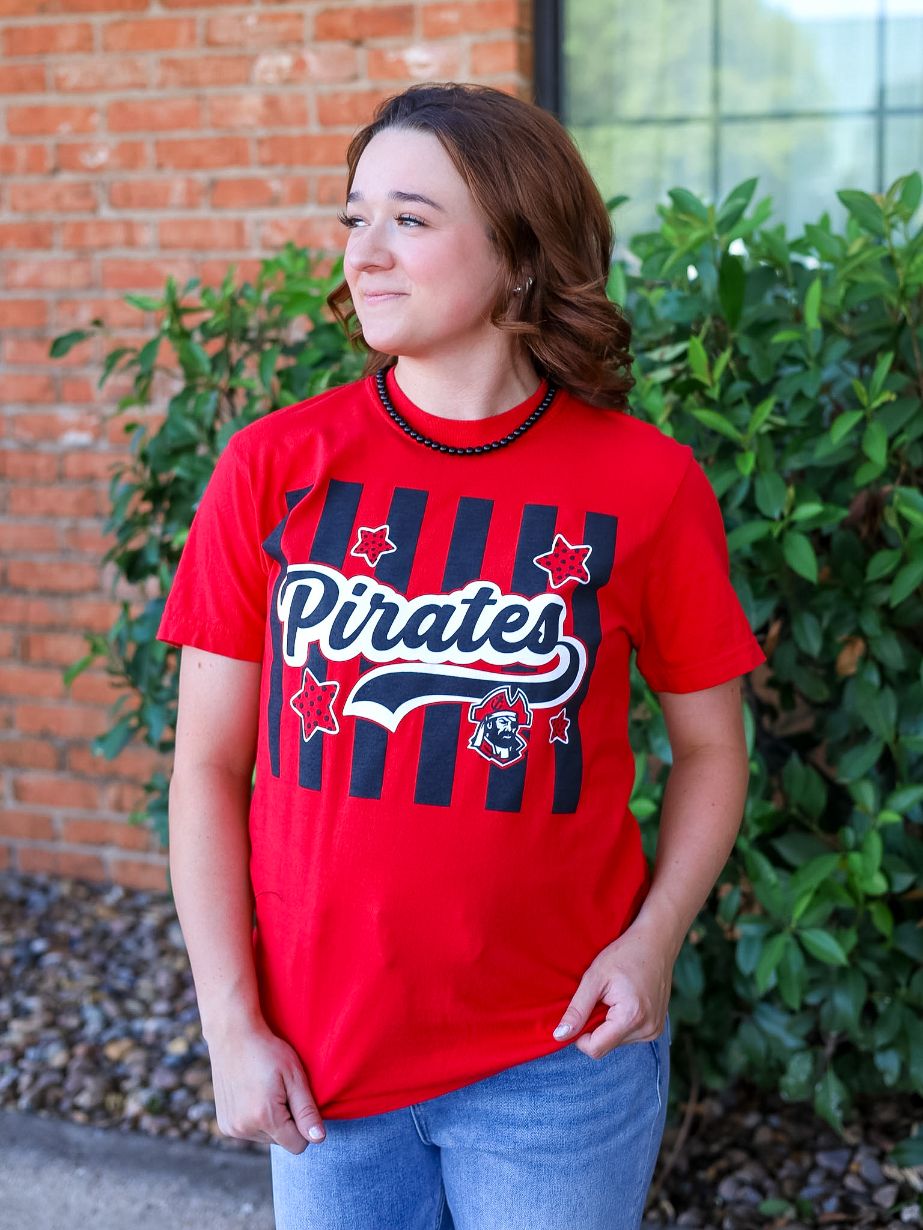 Women's QuarterFour Pirates Spirit S/S Tee