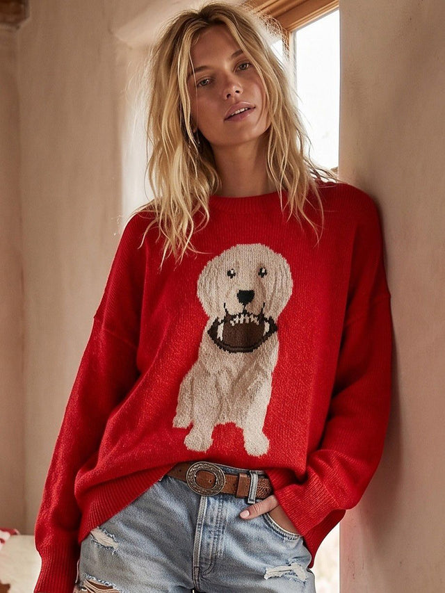 Women's Gameday Dog Sweater