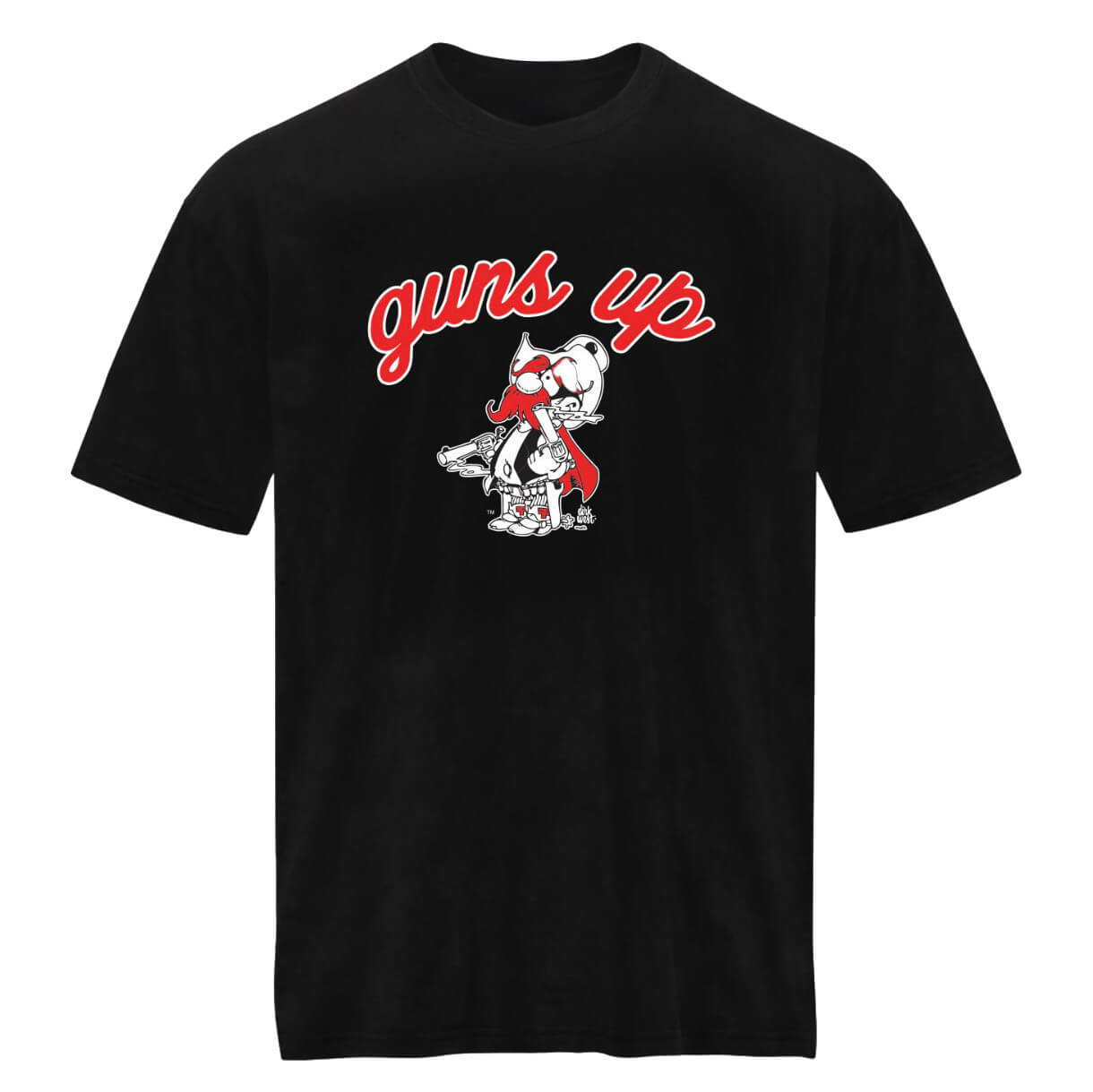 Adult Sideline Provisions Guns Up Dirk West S/S Tee