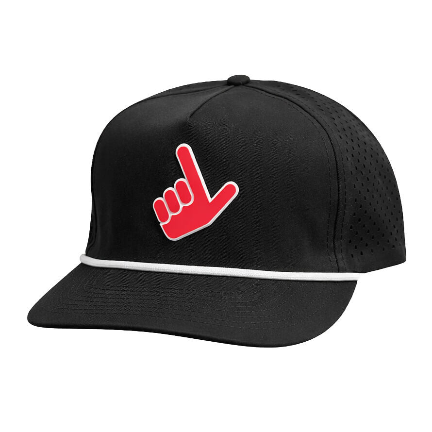 Adult Sideline Provisions Guns Up Patch Rope Cap