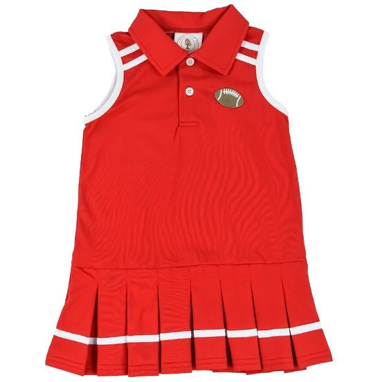Youth Girls' Red Football Dress