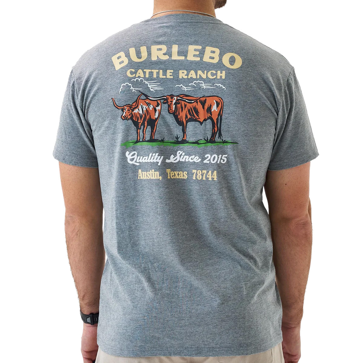 Men's Burlebo Cattle Ranch S/S Tee