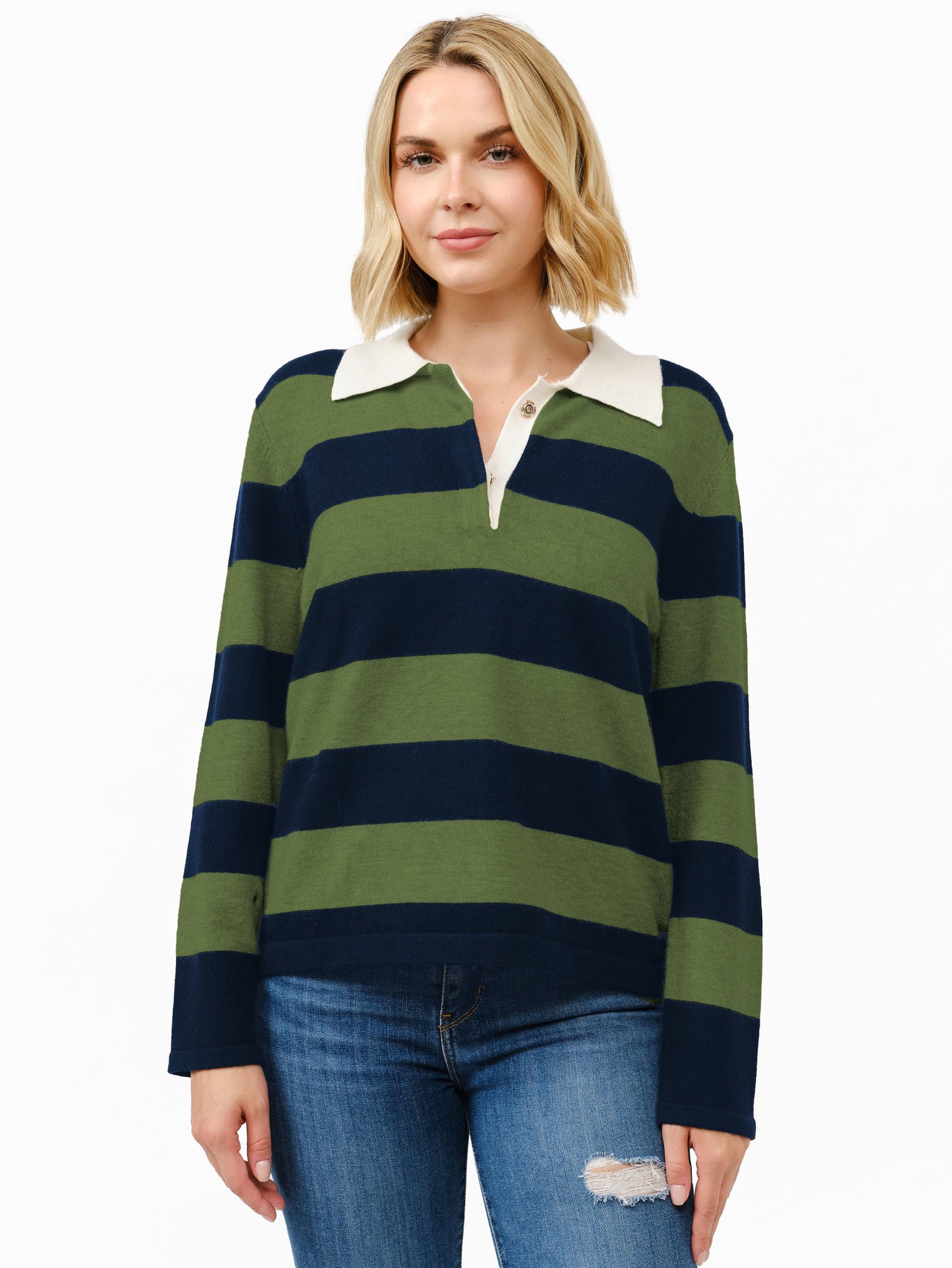 Women's Polo Sweater
