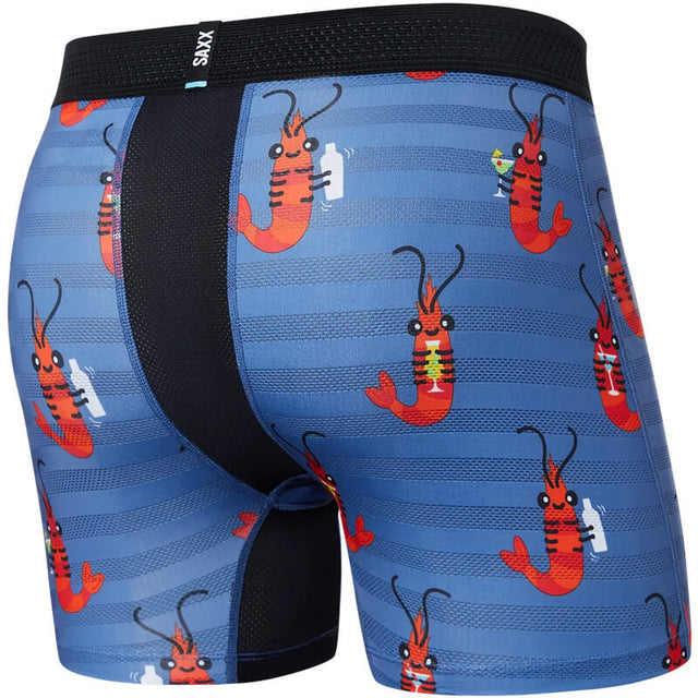 Men's Saxx DropTemp Cooling Mesh Boxer Brief Fly