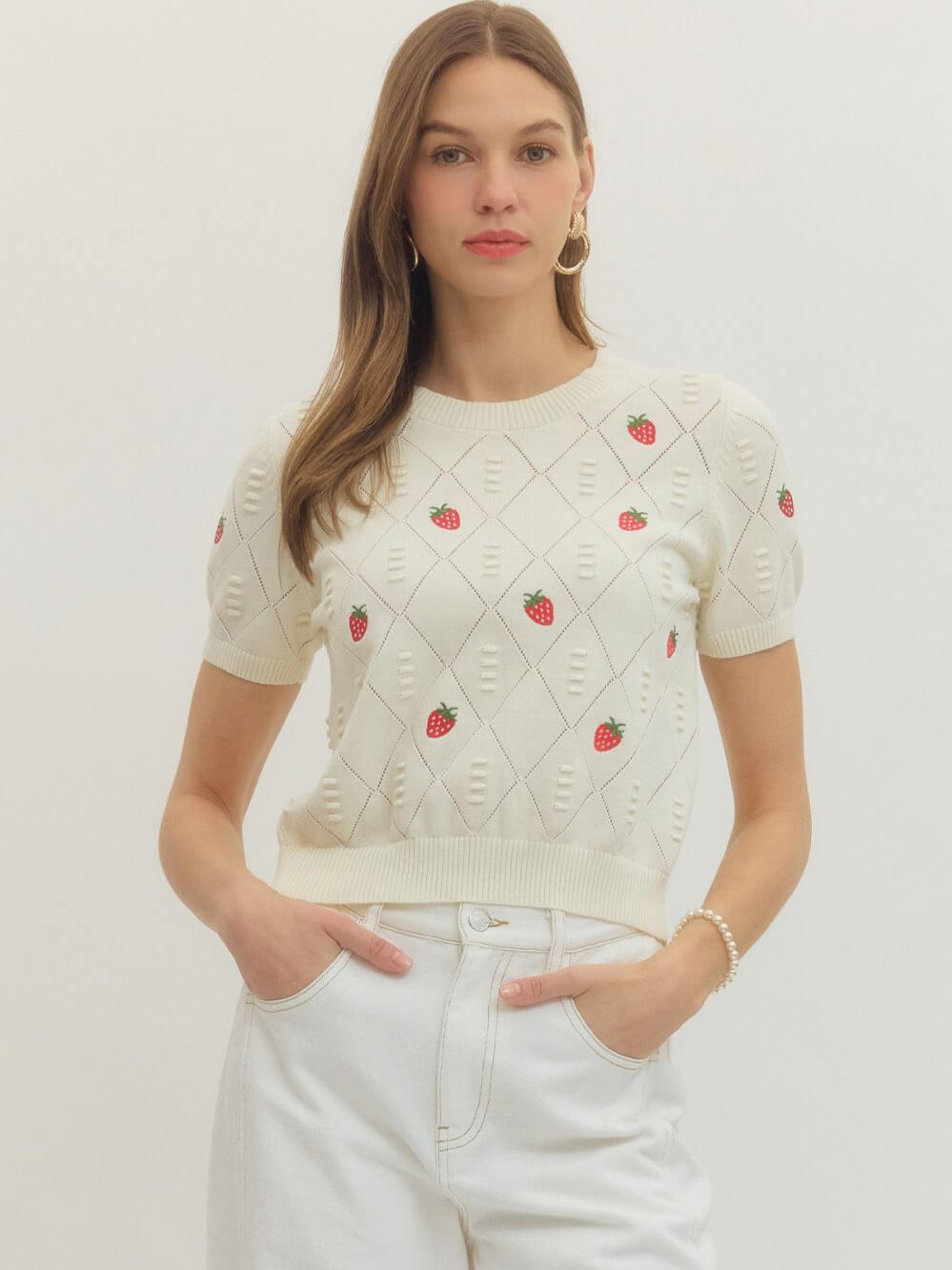 Women's Strawberry Sweater