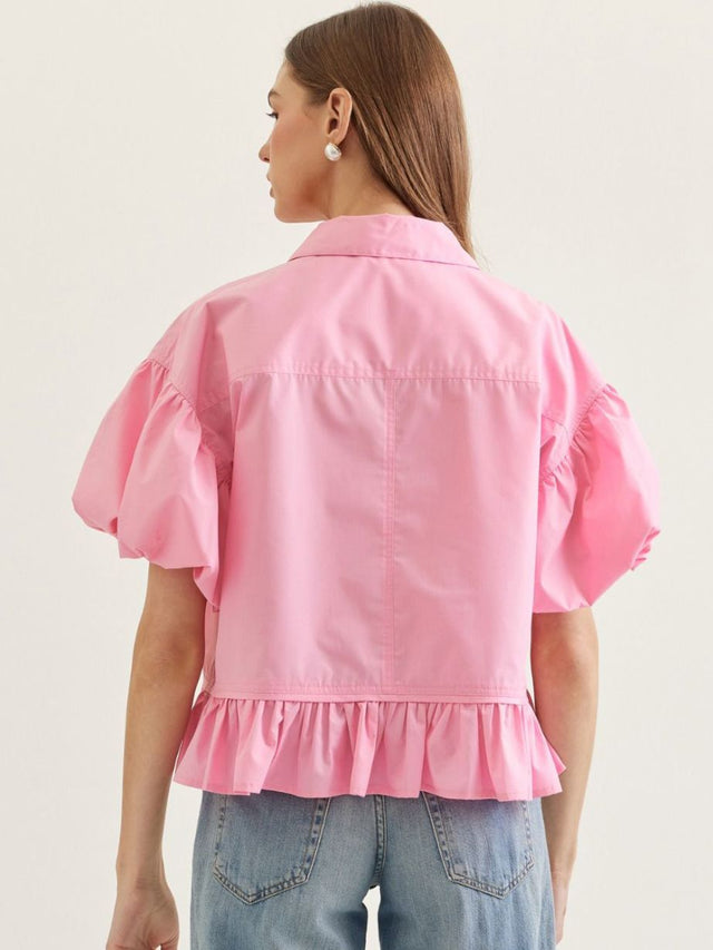 Women's Ruffle Me Top