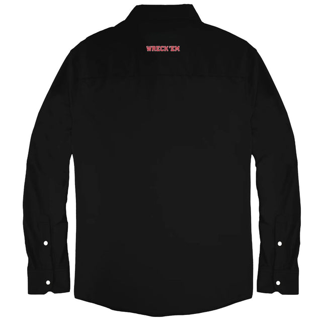 Men's Snaps Texas Tech Tailgater L/S Shirt