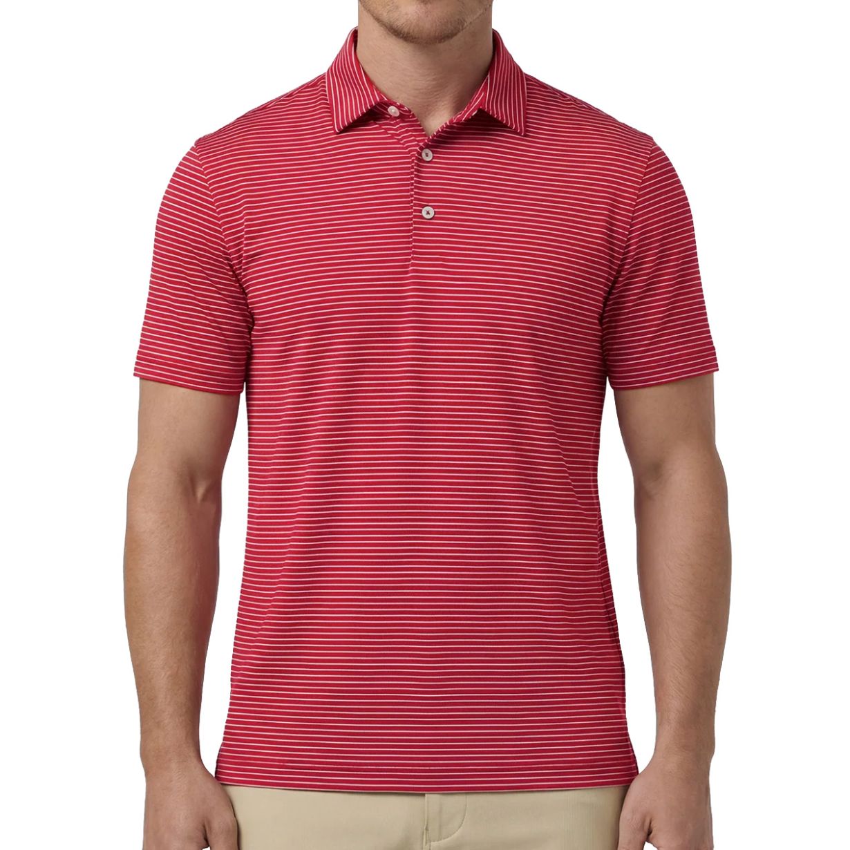 Men's Mizzen + Main Versa Stripe S/S Polo
