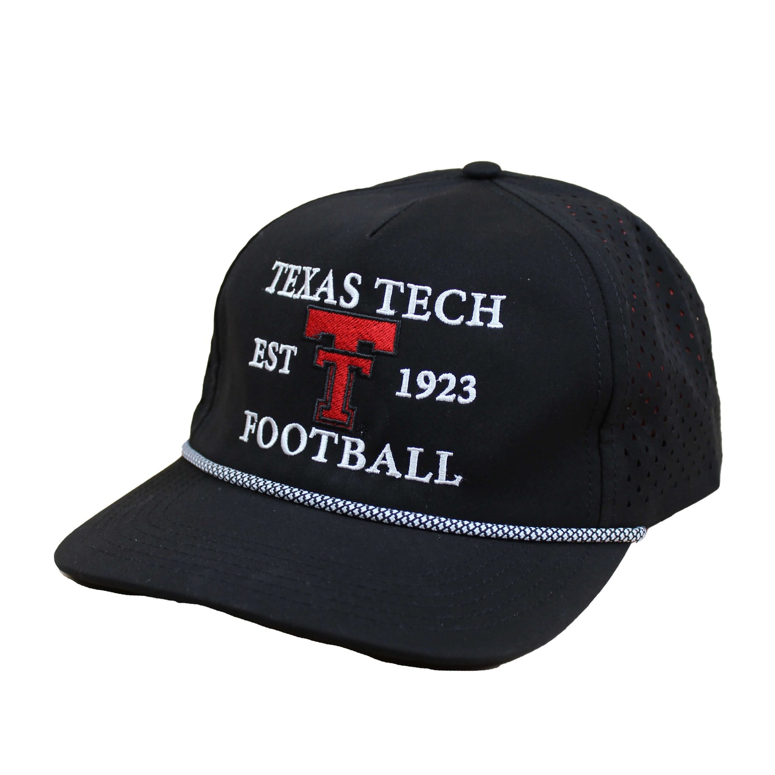 Adult QuarterFour Vintage Texas Tech Vault Double T Rope Cap