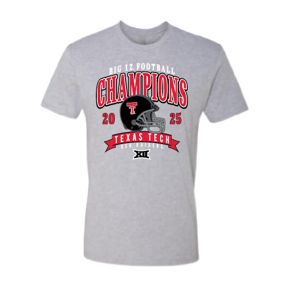 Adult QuarterFour Texas Tech Big 12 Champions S/S Tee