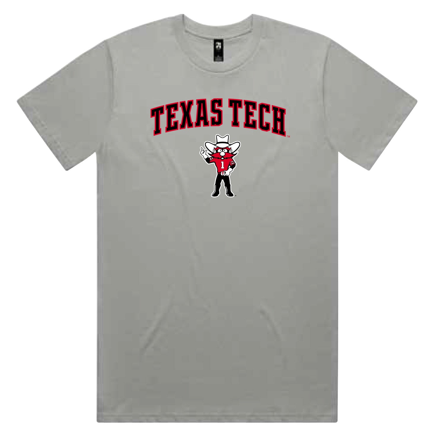 Adult QuarterFour Texas Tech Raider Red Guns Up Premium Tee