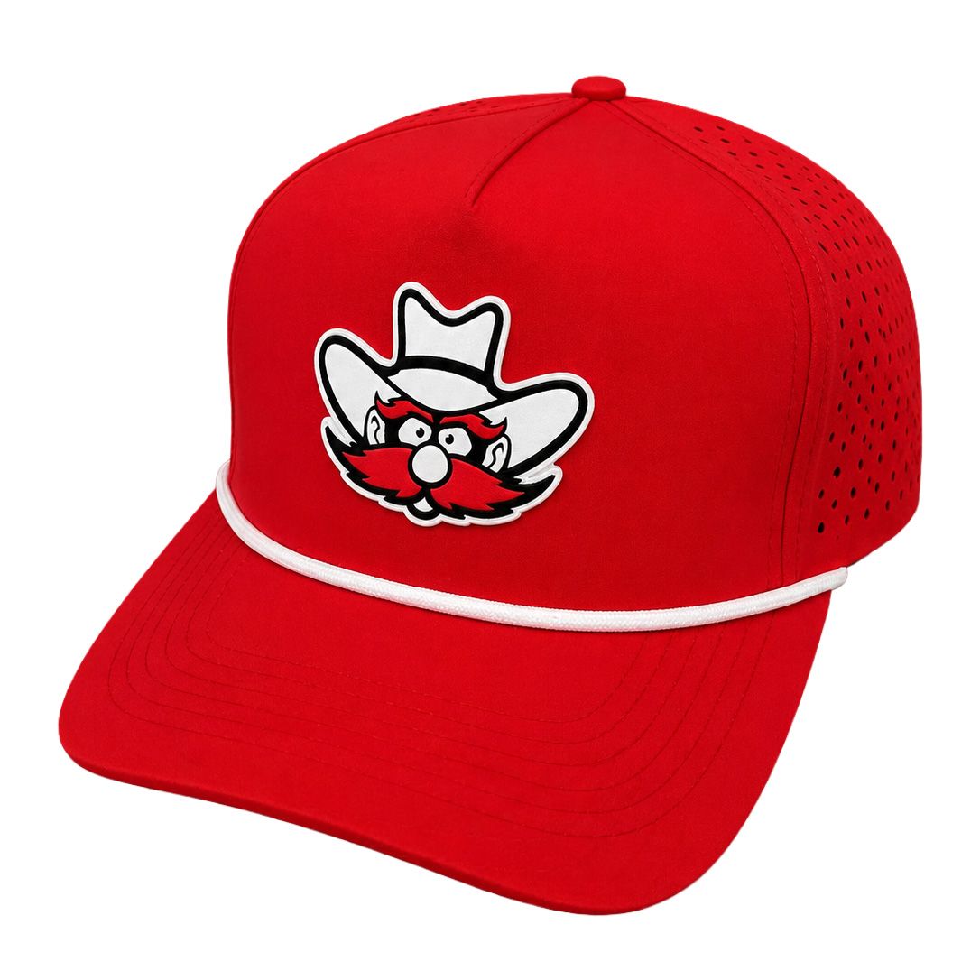 Adult QuarterFour Texas Tech Raider Red Rope Cap