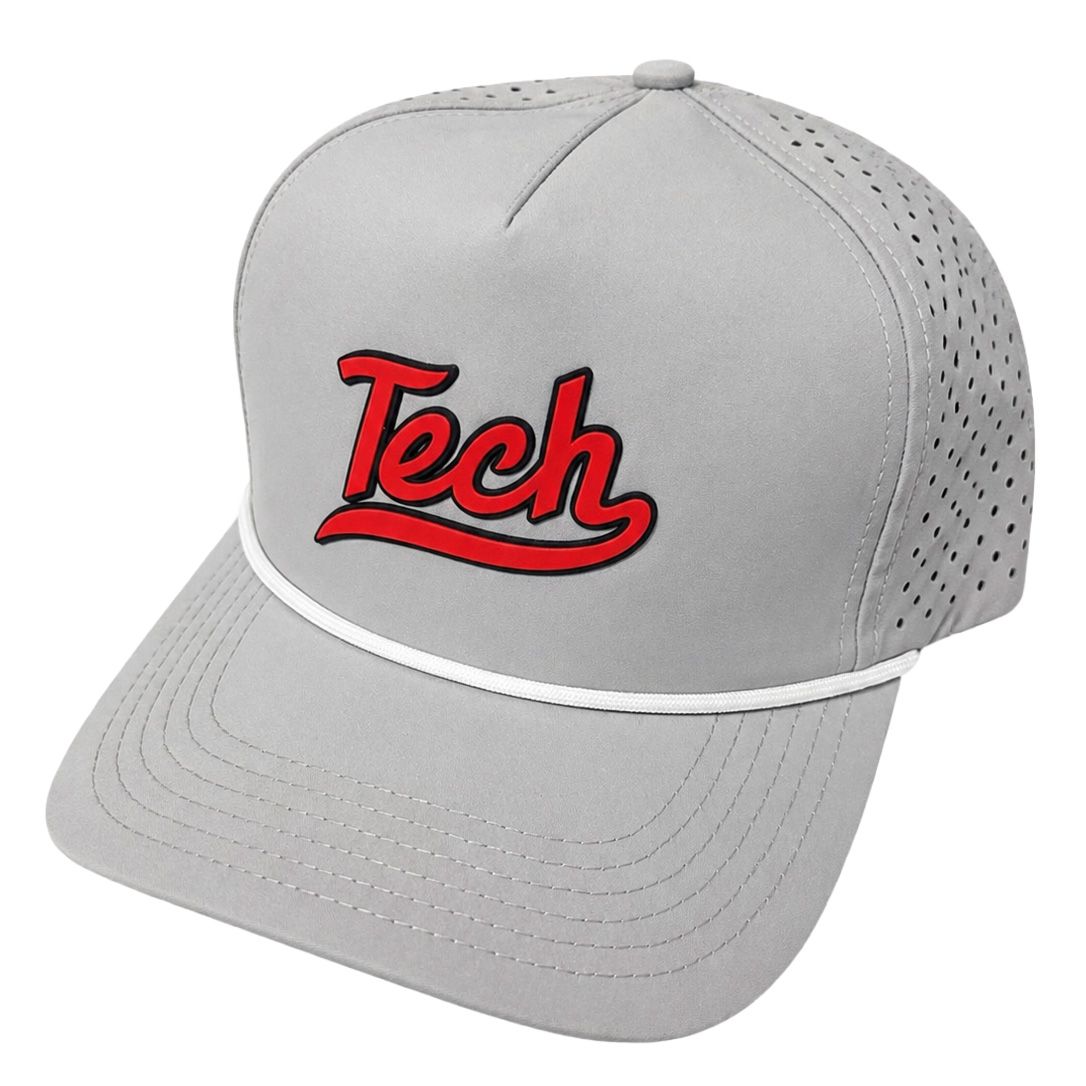 Adult QuarterFour Texas Tech Script Rope Cap