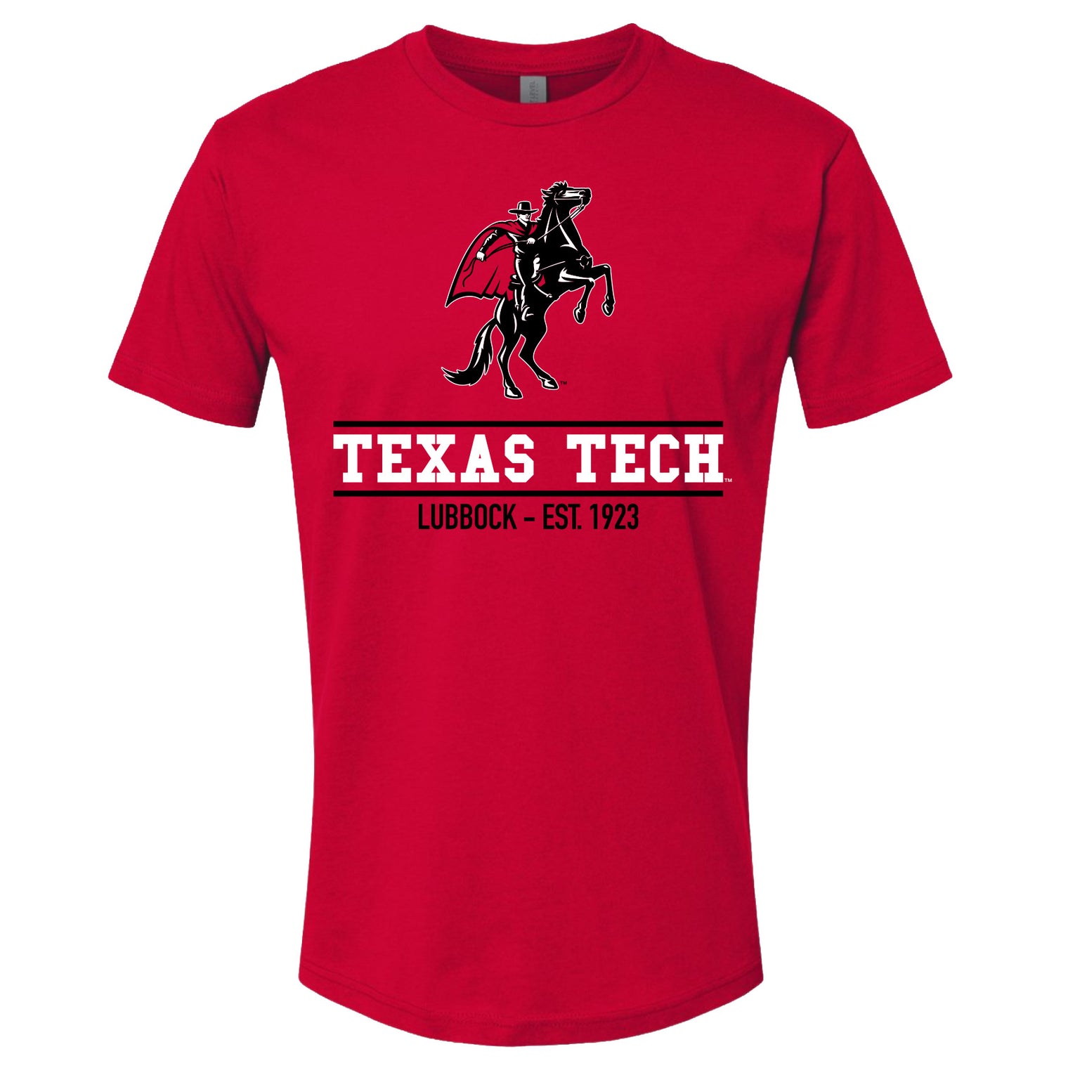 Adult QuarterFour Texas Tech Masked Rider S/S Tee