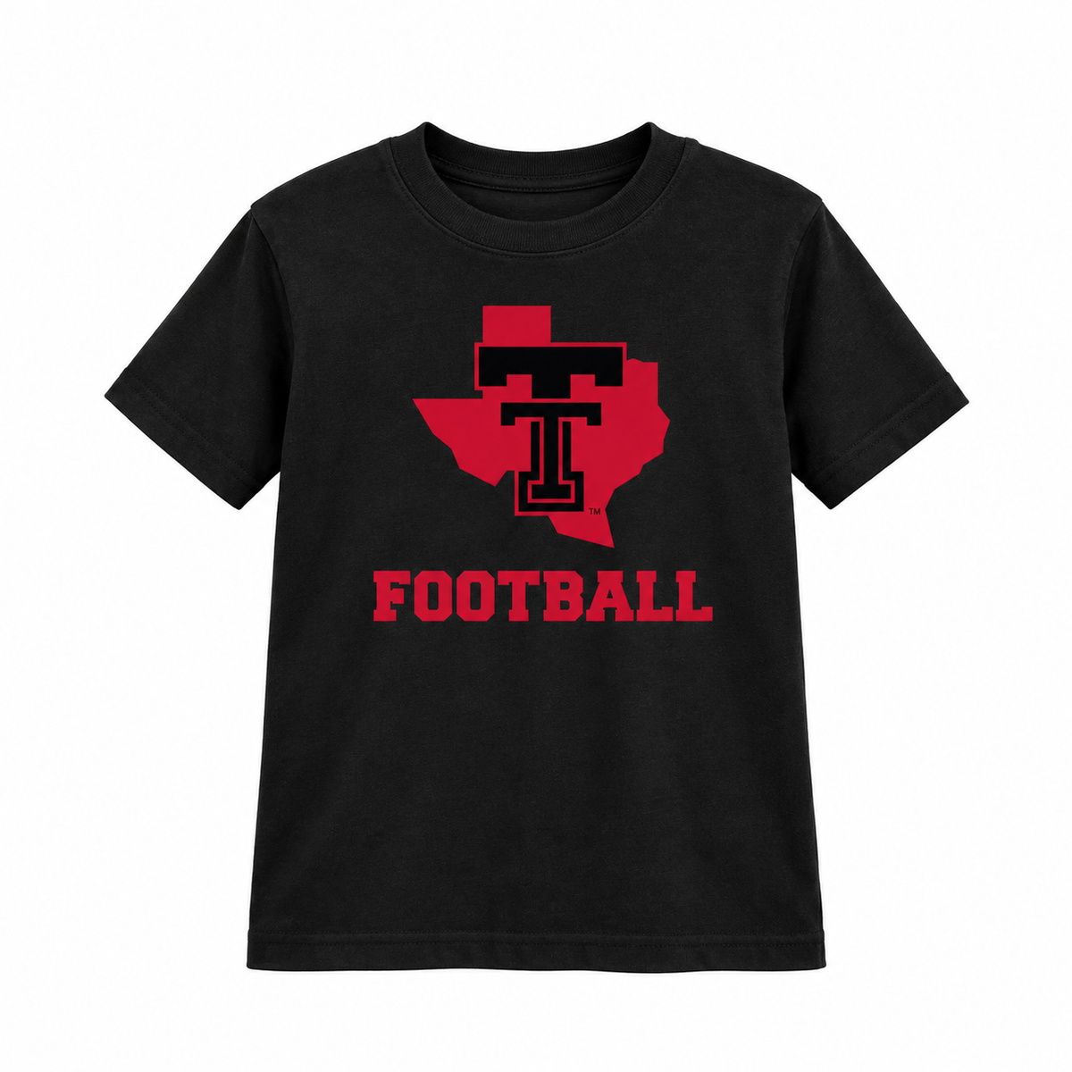 Youth QuarterFour Texas Tech Raiderland Football Tee
