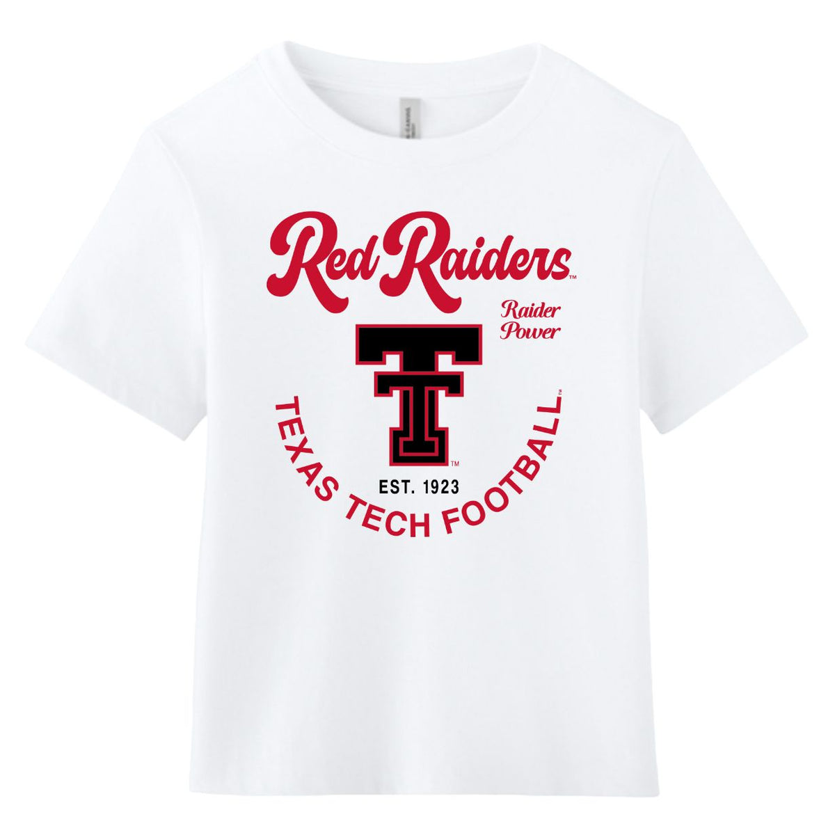 Women's QuarterFour Texas Tech Football Crop Tee