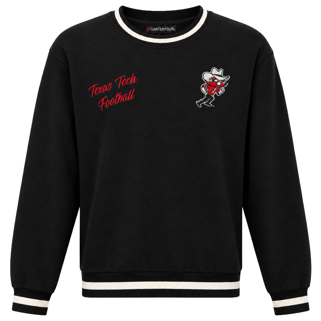 Men's QuarrterFour Texas Tech Football Crew