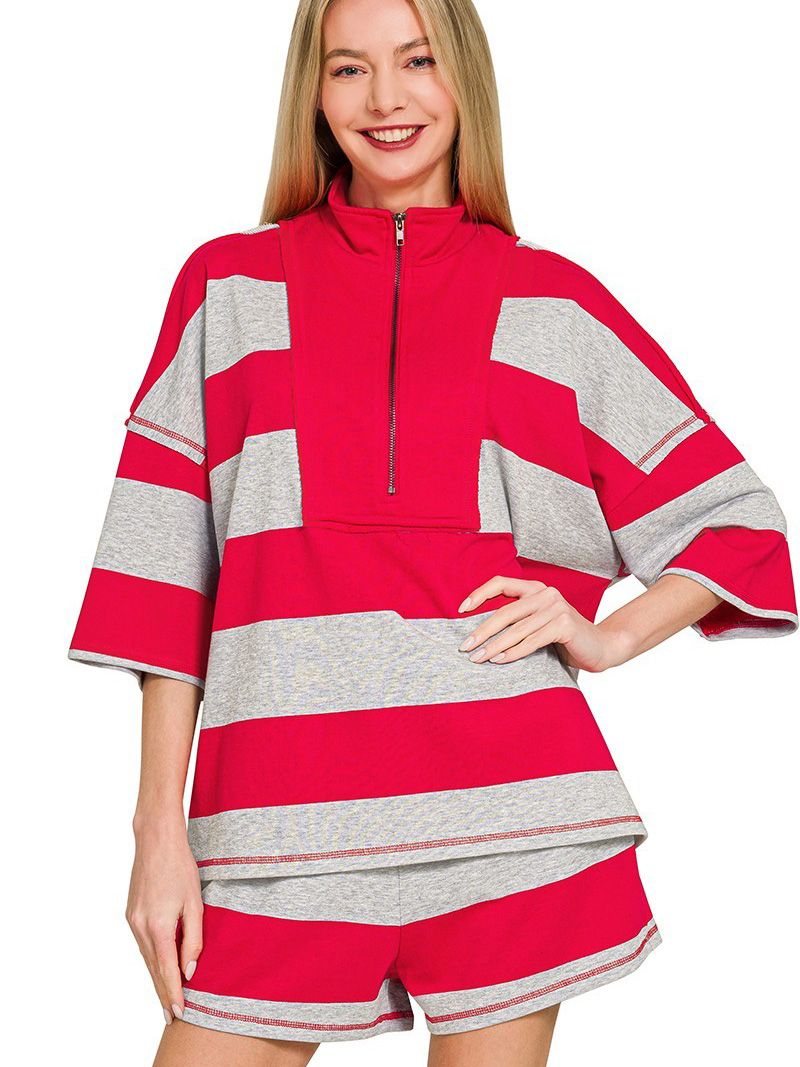 Women's French Terry Short Set