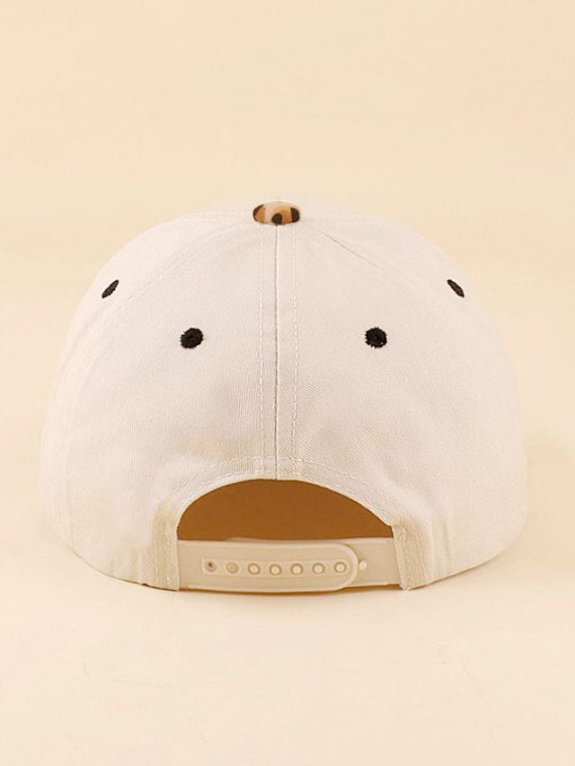 Women's Let The Party Begin Leopard Cap
