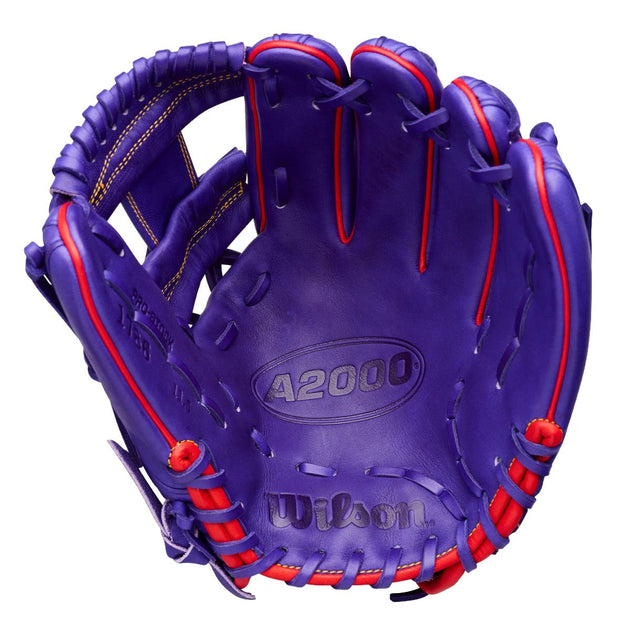 Wilson 2026 Big League Chew Ground Ball Grape A2000 11.5” Infield Glove
