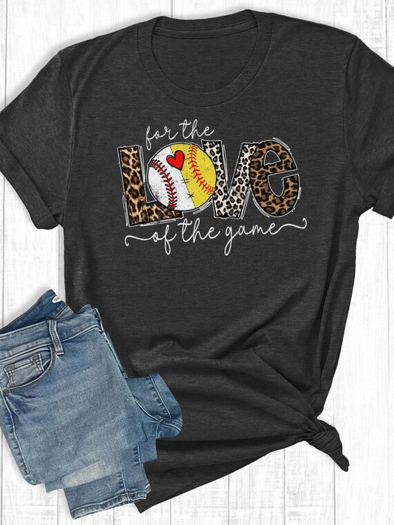 Women's For The Love Of The Game Tee