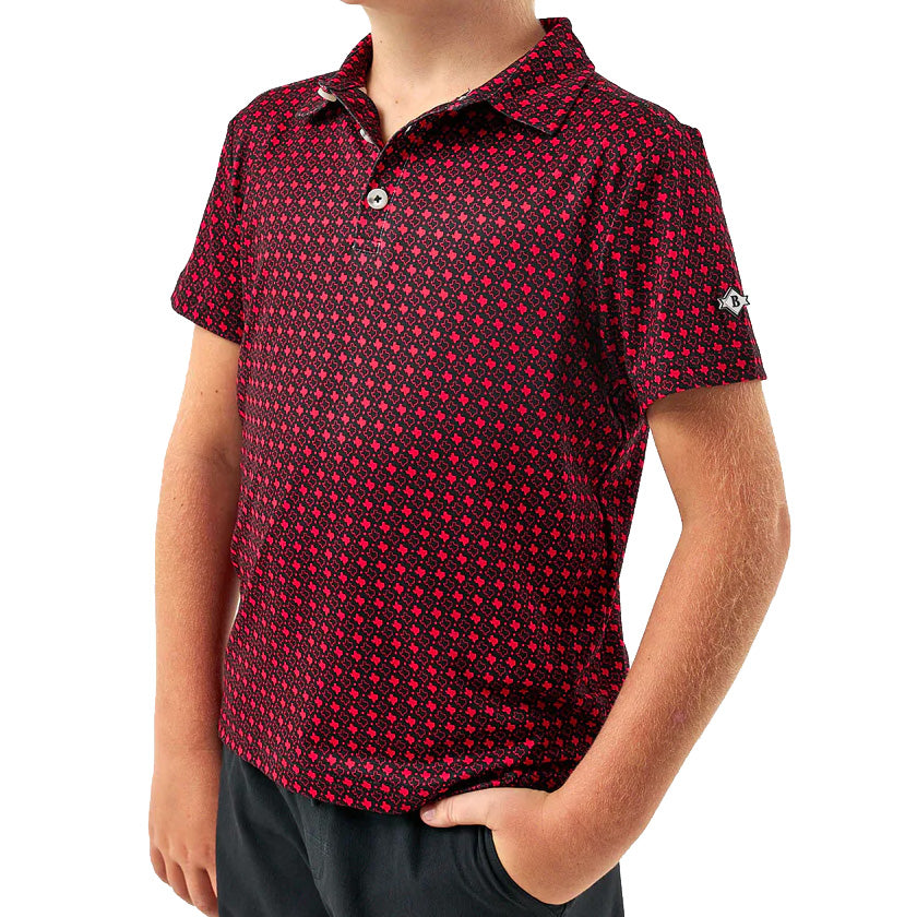 Youth Boys' Burlebo Texas Performance Polo