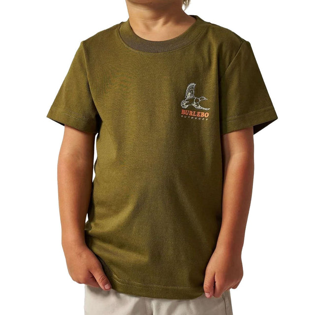 Youth Burlebo S/S Duck Wild Tee