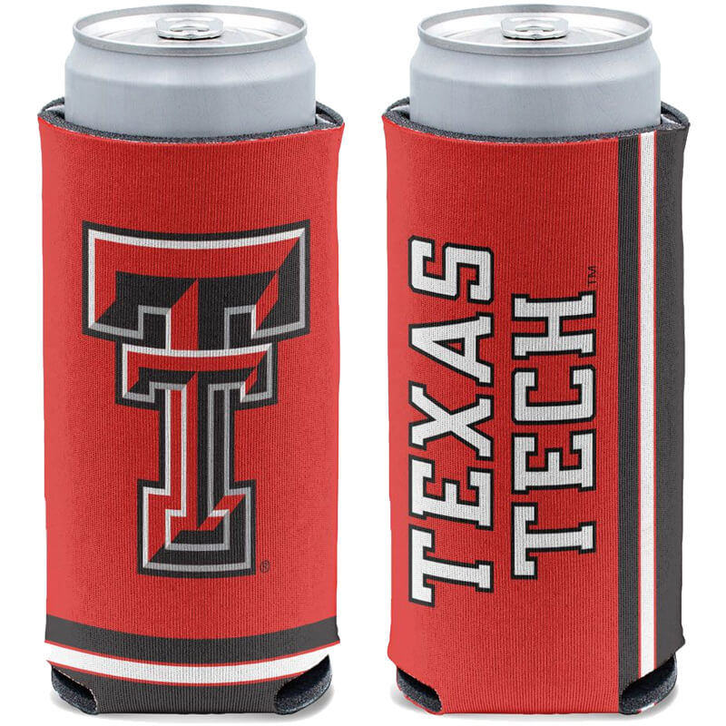 Wincraft Texas Tech 12oz Slim Can Cooler