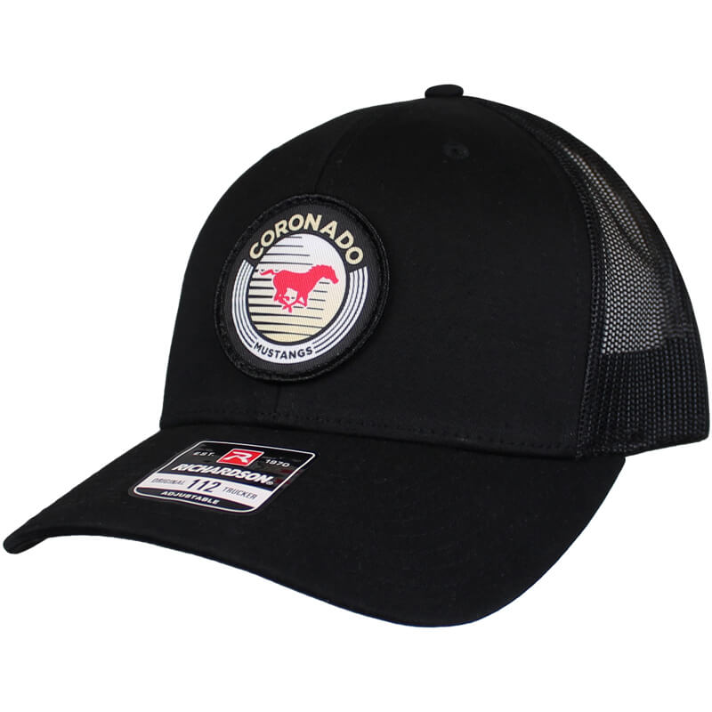 Adult QuarterFour Coronado Blackout Trucker Cap
