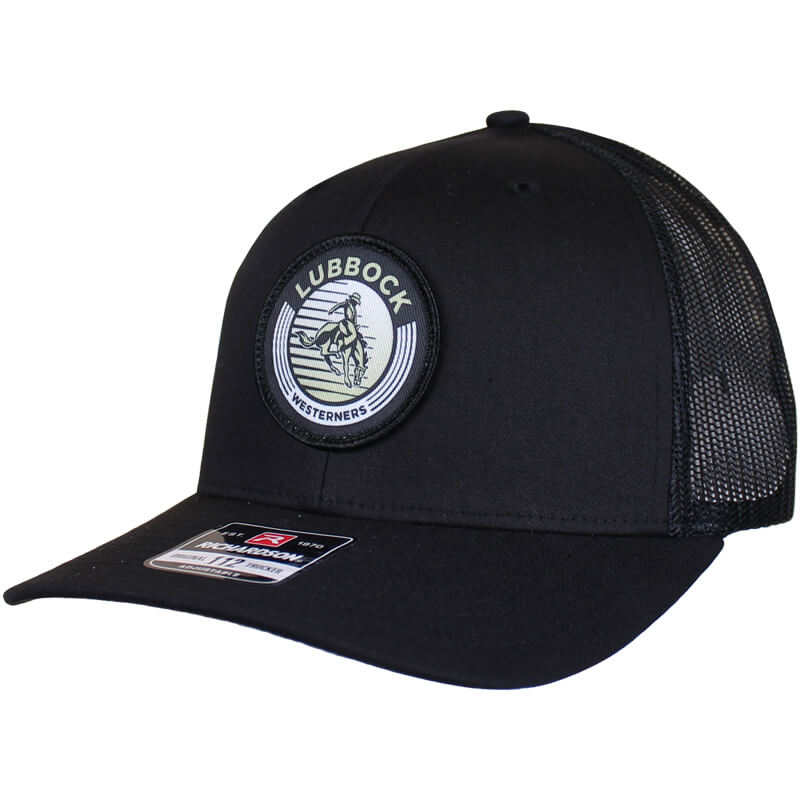 Adult QuarterFour Lubbock High Blackout Trucker Cap