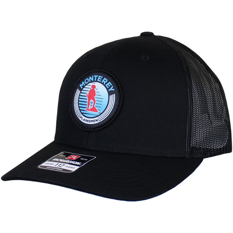 Adult QuarterFour Monterey Blackout Trucker Cap
