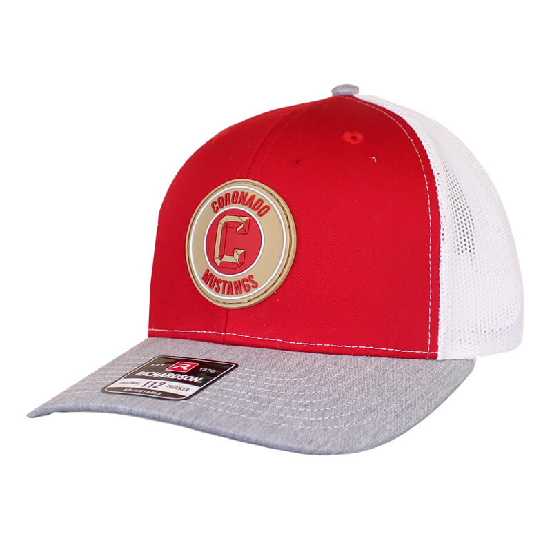 Adult QuarterFour Coronado Rubber Patch Trucker Cap
