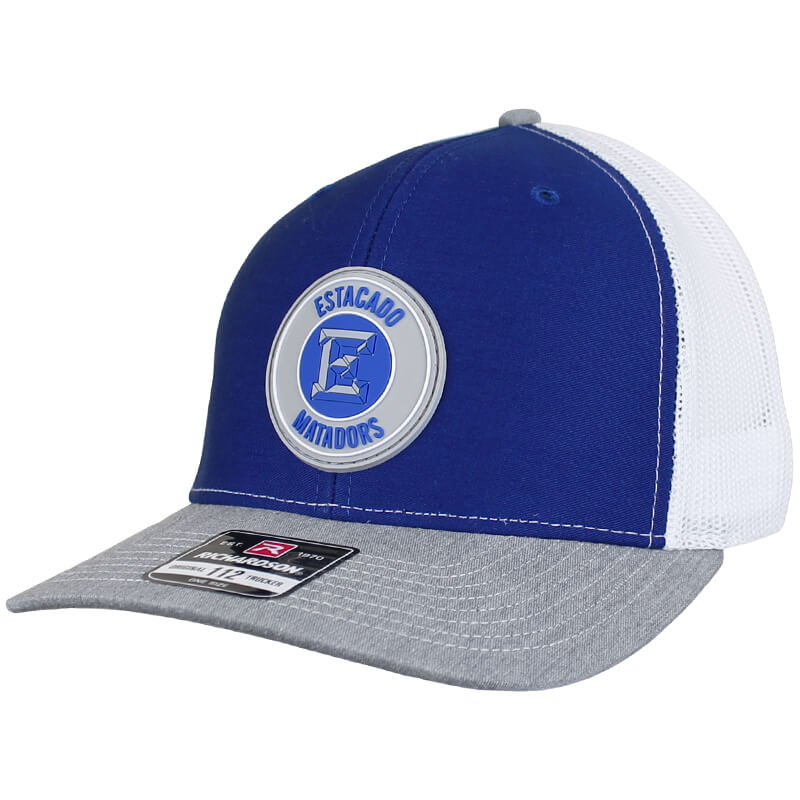 Adult QuarterFour Estacado Matadors Rubber Patch Trucker Cap