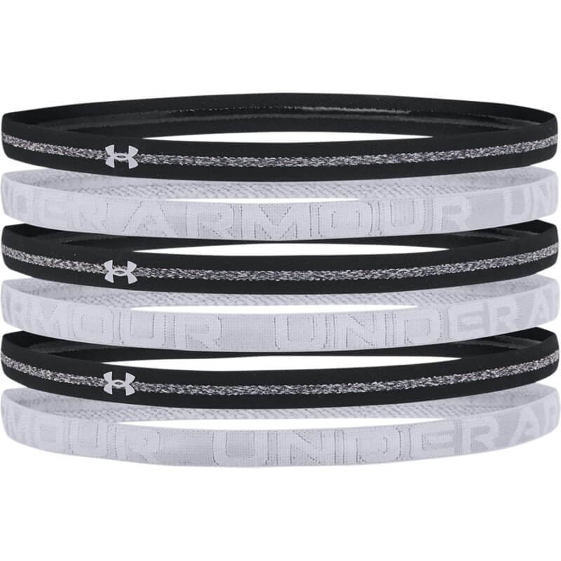 Women's Under Armour Heathered Mini Headbands - 6 Pack