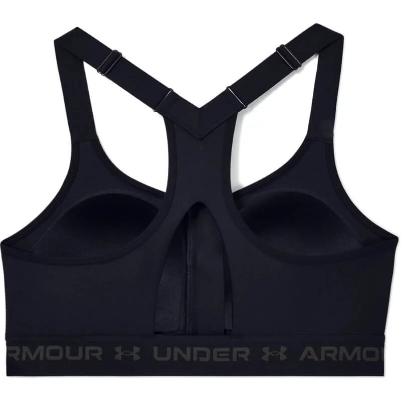 Women's Under Armour High Crossback Zip Sports Bra