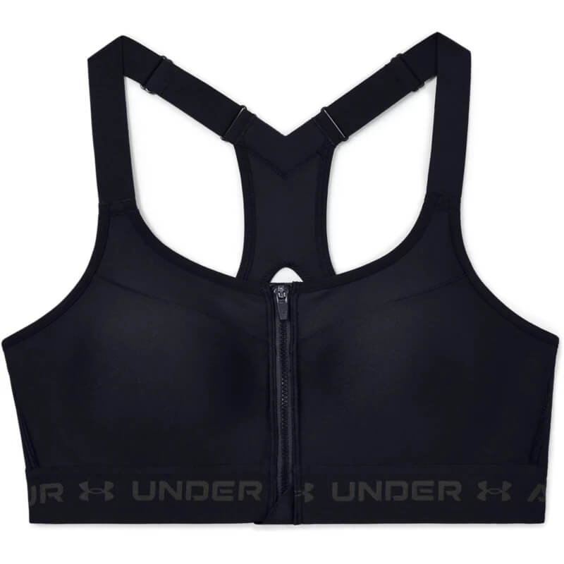Women's Under Armour High Crossback Zip Sports Bra