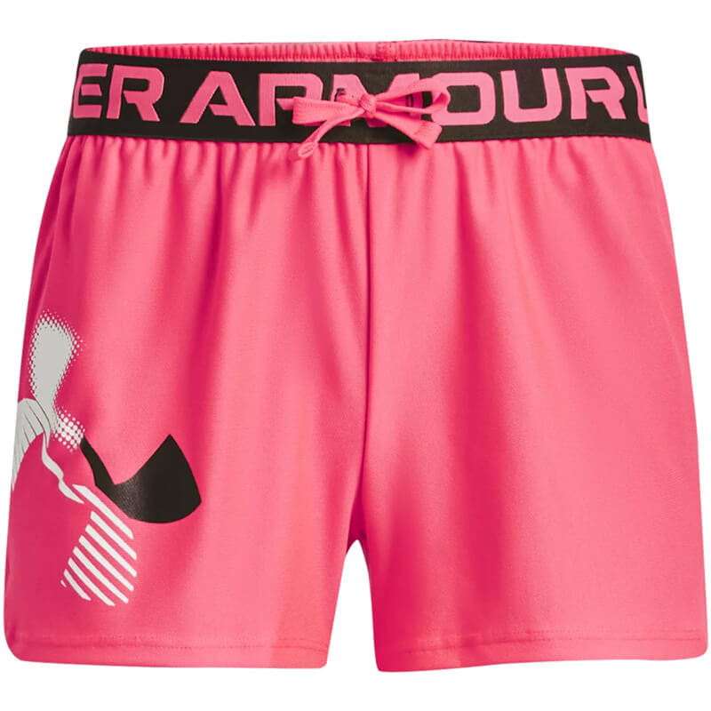Youth Under Armour Play Up Graphic Logo Shorts
